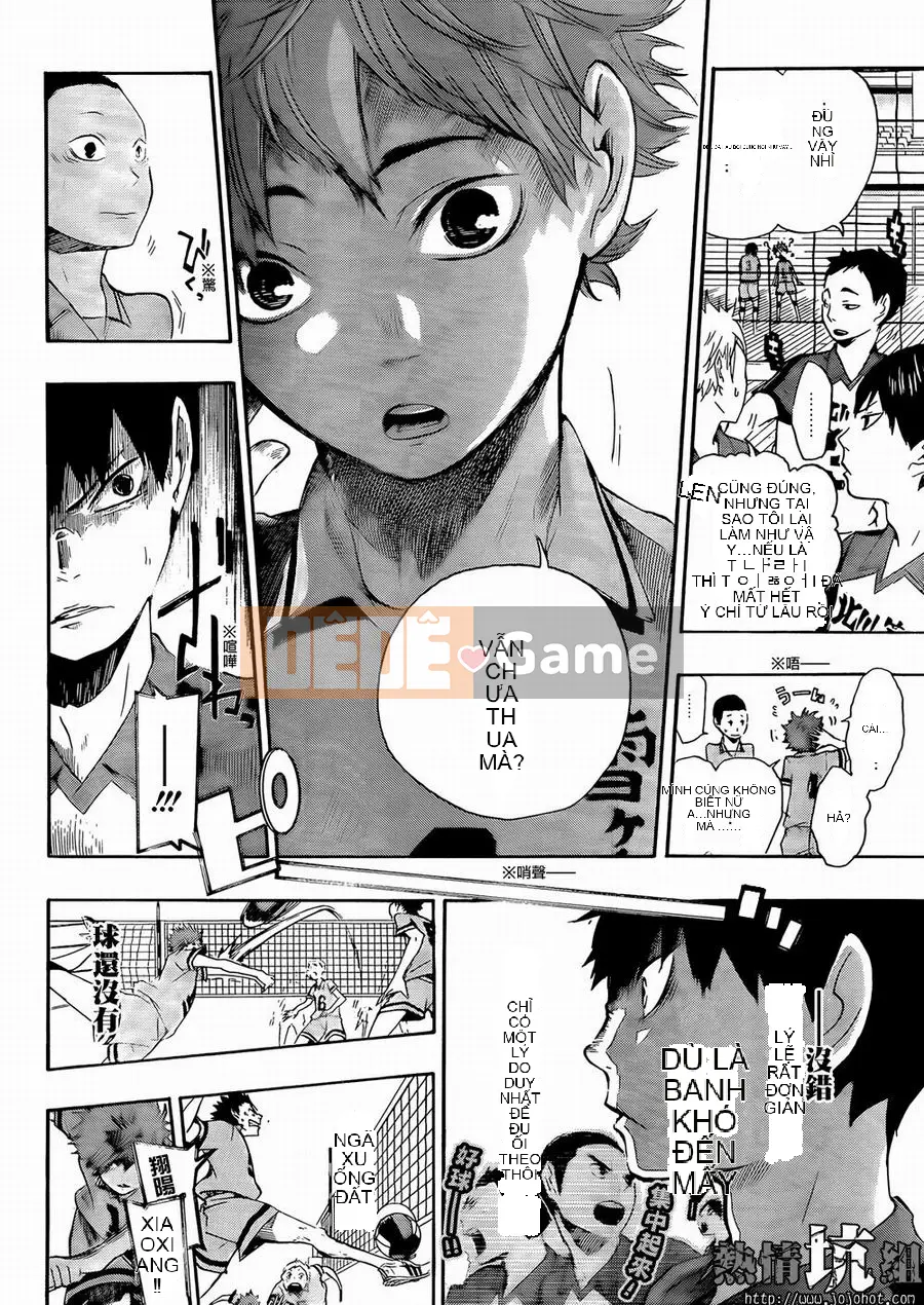 Cậu bé bóng chuyền Chương 001