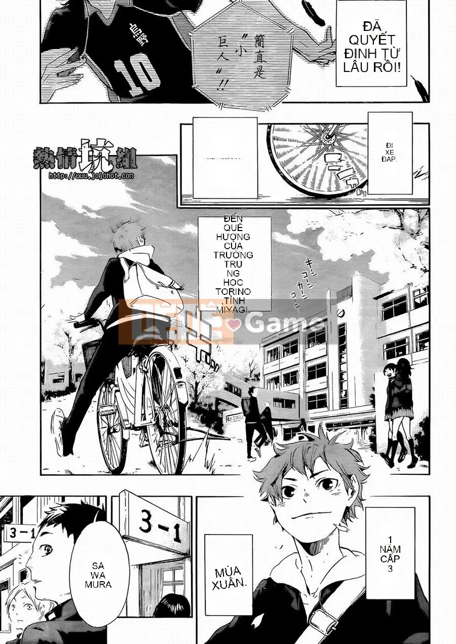 Cậu bé bóng chuyền Chương 001