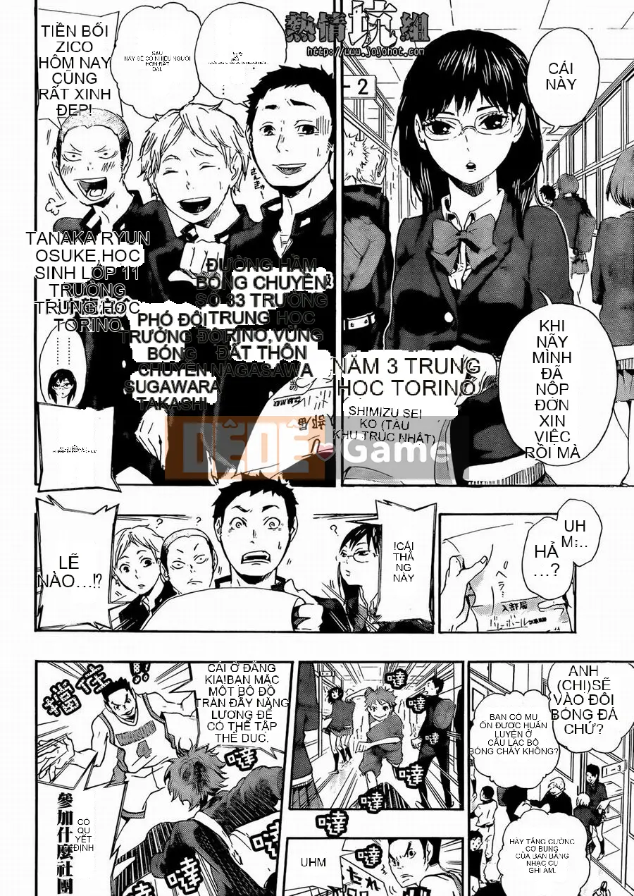 Cậu bé bóng chuyền Chương 001