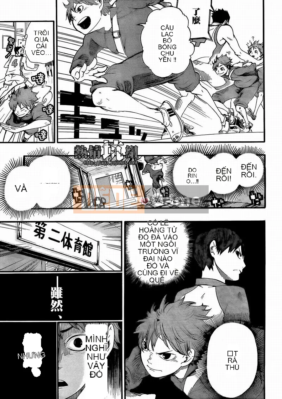 Cậu bé bóng chuyền Chương 001