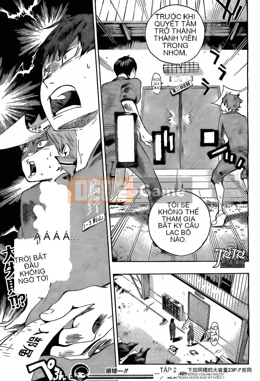 Cậu bé bóng chuyền Chương 002