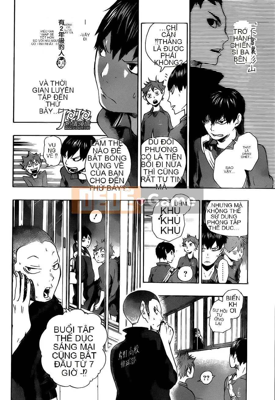 Cậu bé bóng chuyền Chương 003