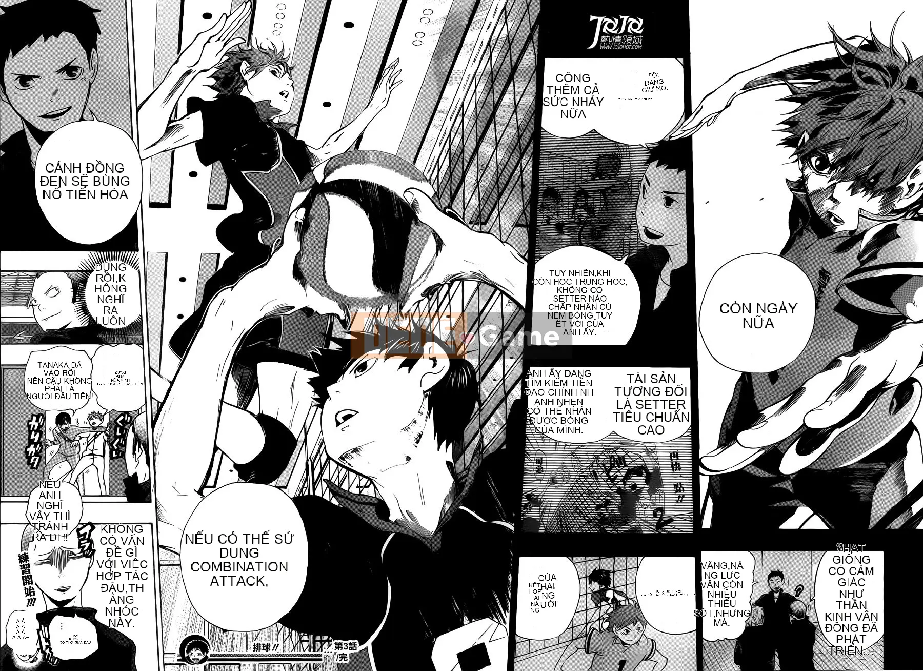 Cậu bé bóng chuyền Chương 003