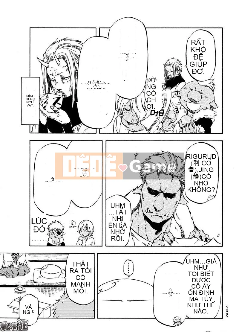 Điều về việc tôi trở thành một chất nhờn sau khi tái sinh Chương 048