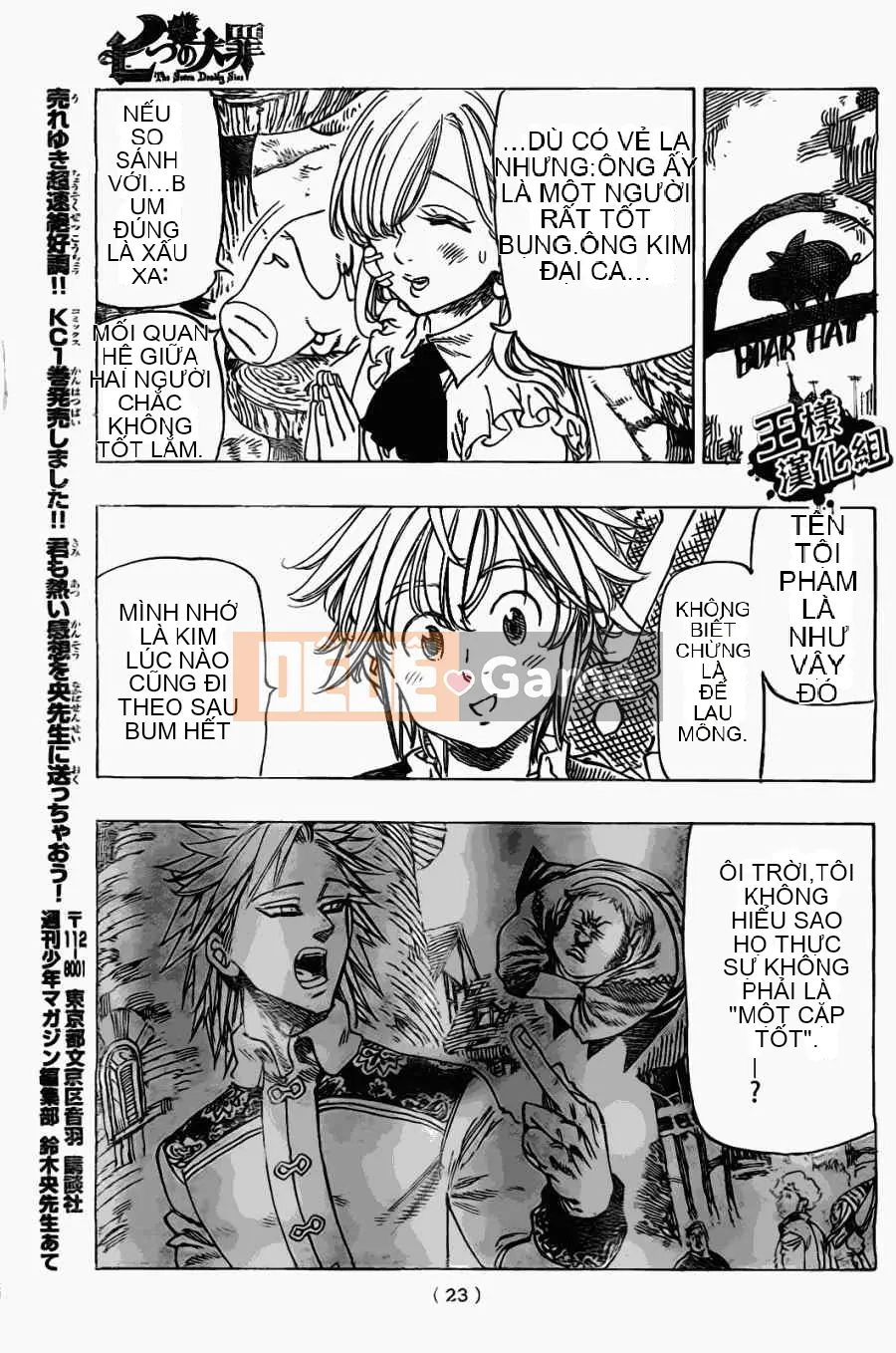 Bảy tội lỗi ban đầu Chương 018