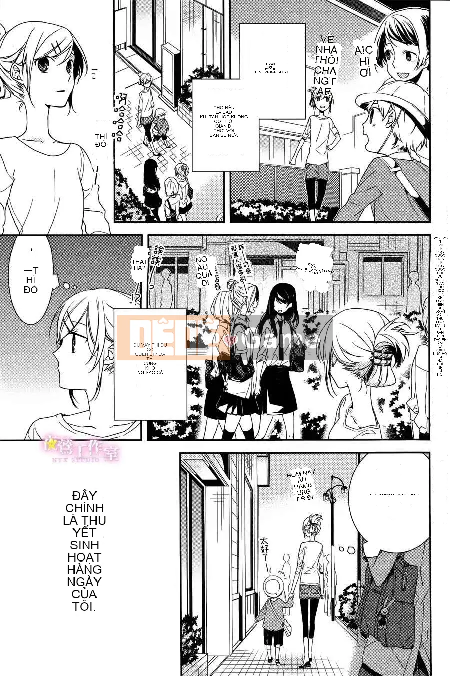 Làng Horiyomiya Chương 001