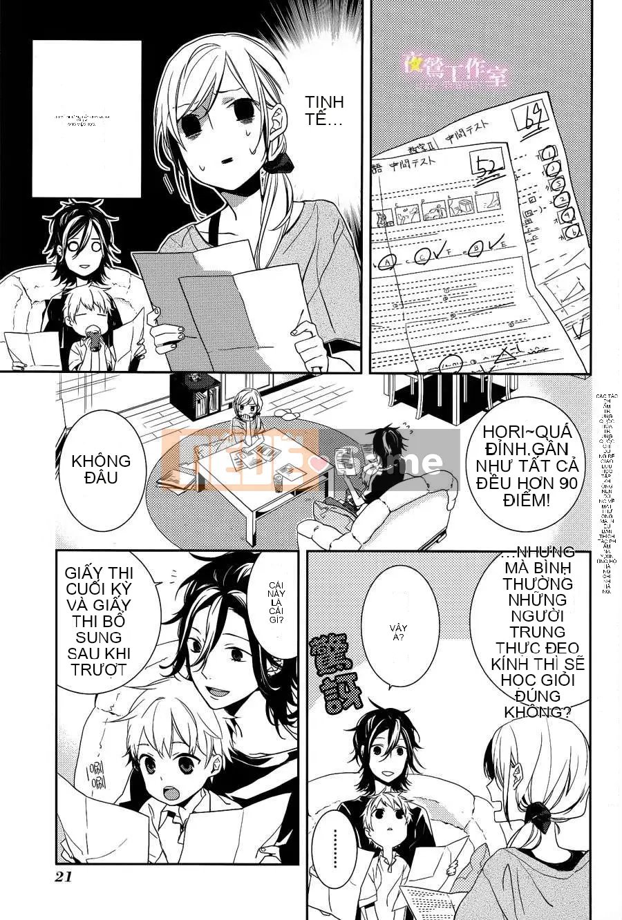 Làng Horiyomiya Chương 001