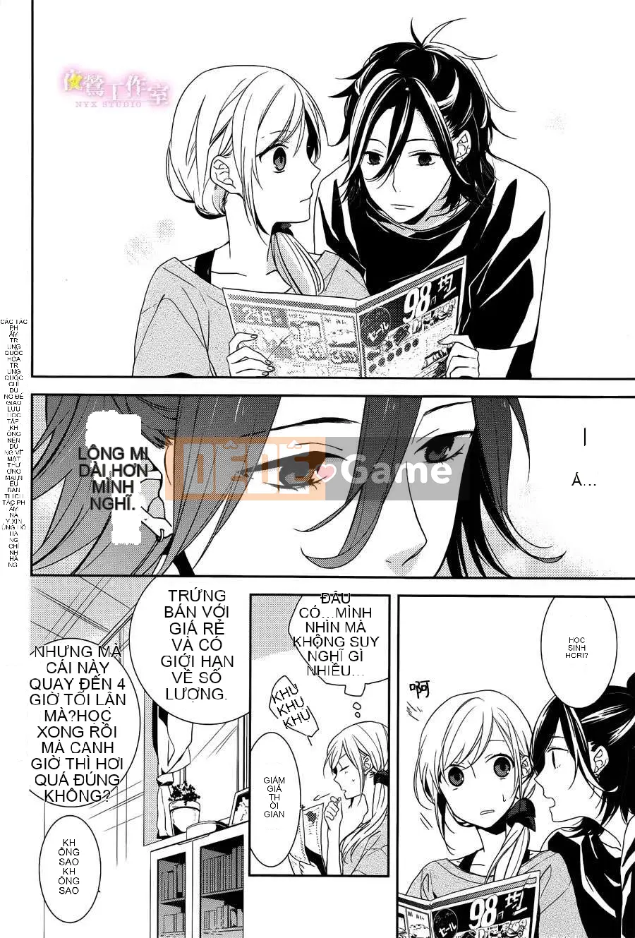 Làng Horiyomiya Chương 001