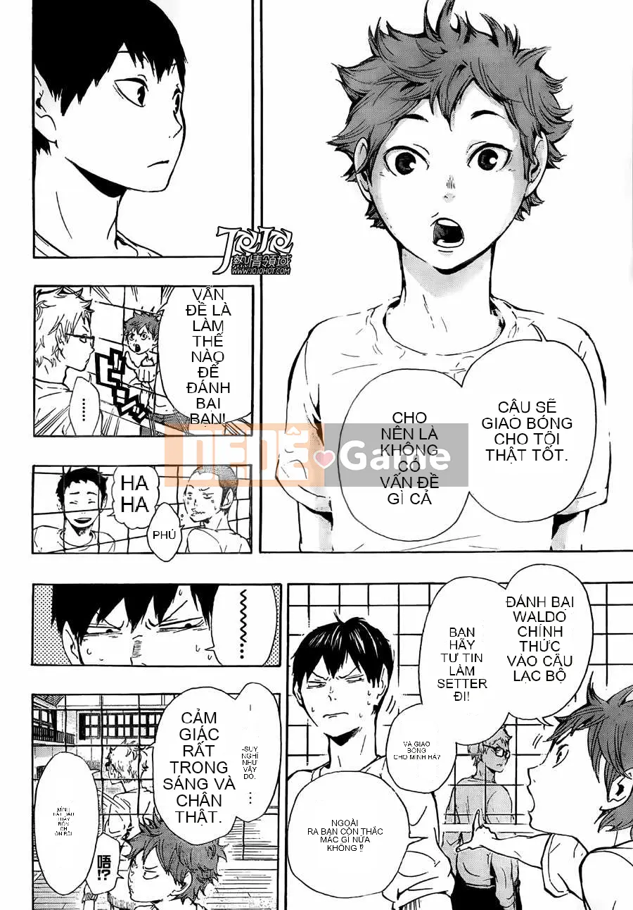 Cậu bé bóng chuyền Chương 006