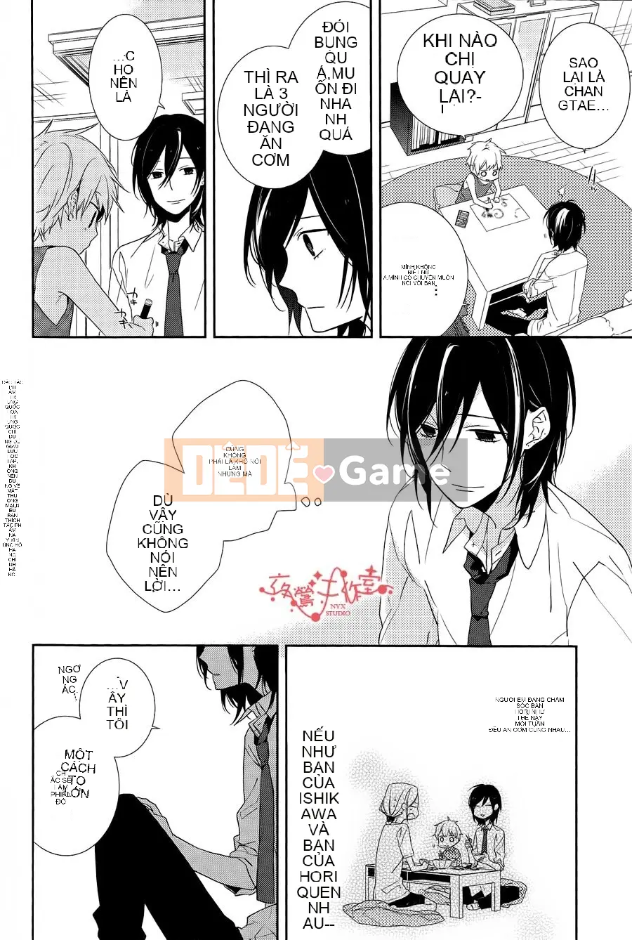 Làng Horiyomiya Chương 003