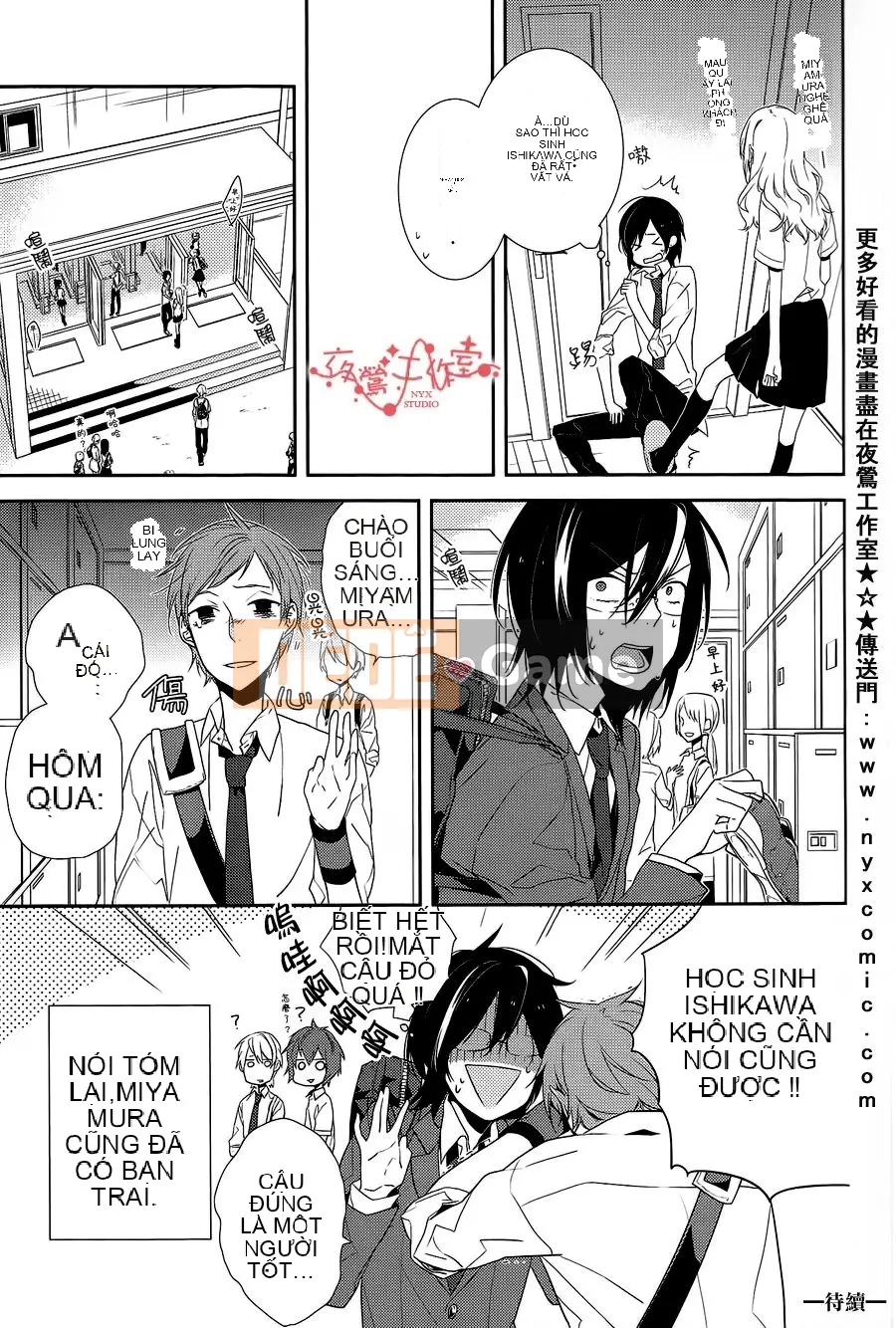 Làng Horiyomiya Chương 003