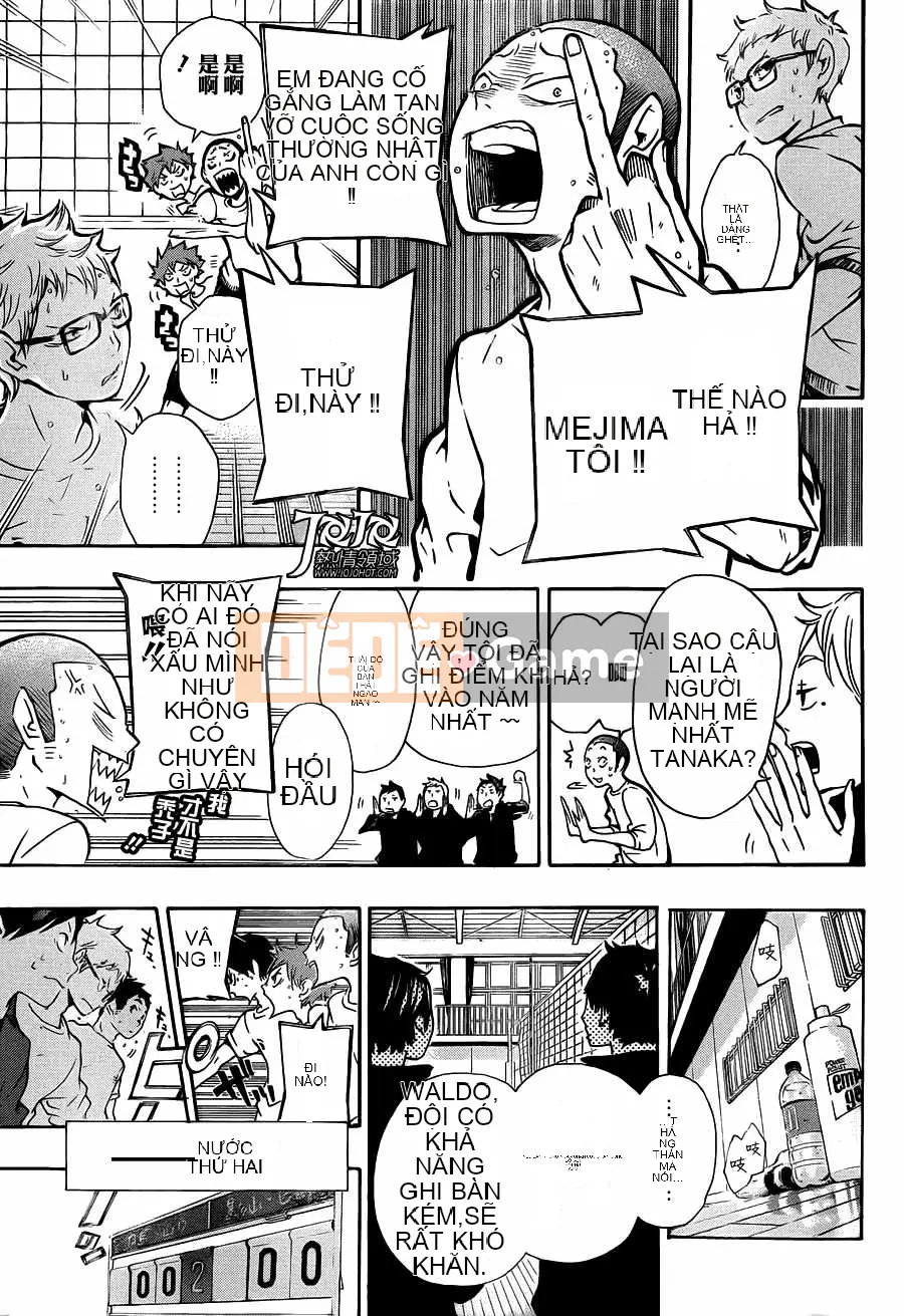 Cậu bé bóng chuyền Chương 009