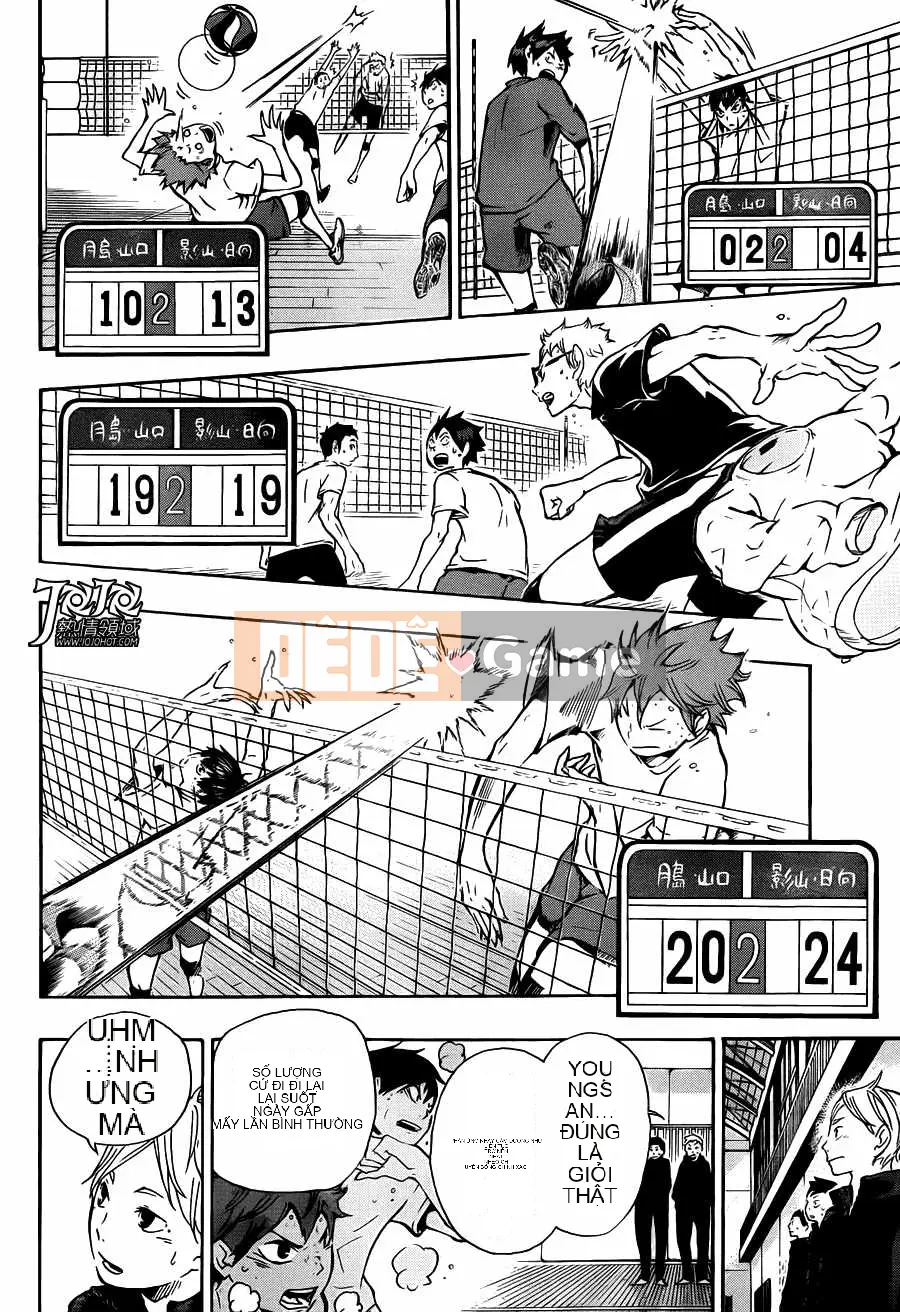 Cậu bé bóng chuyền Chương 009