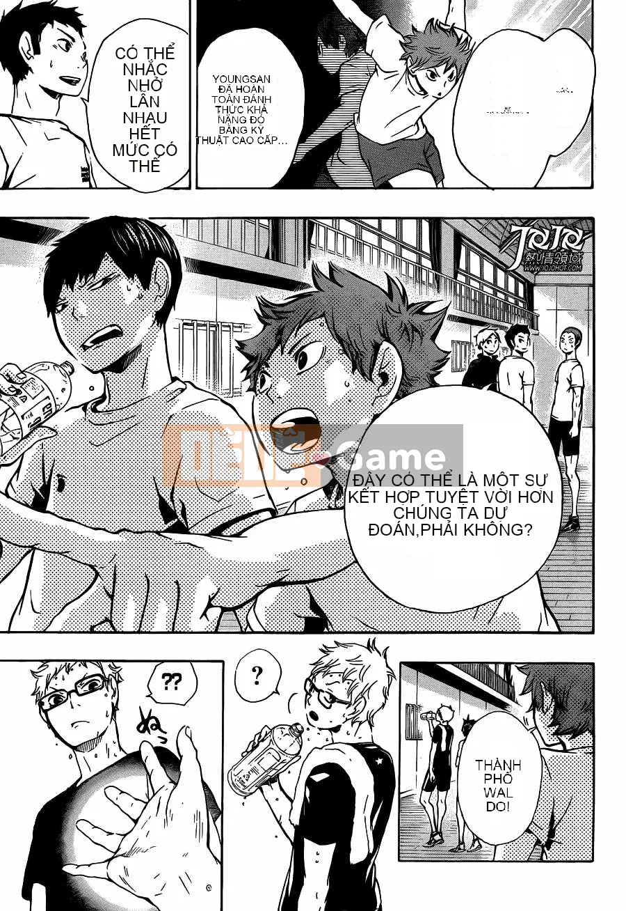 Cậu bé bóng chuyền Chương 009