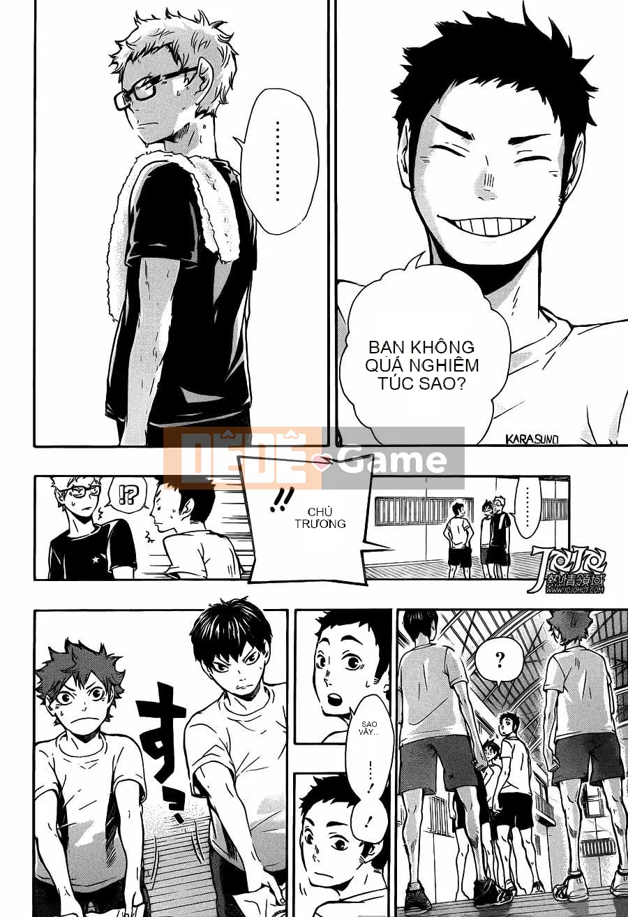 Cậu bé bóng chuyền Chương 009