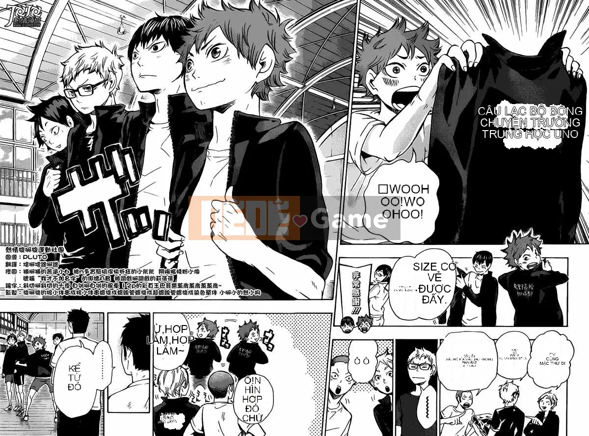 Cậu bé bóng chuyền Chương 009