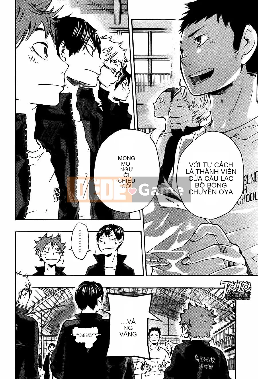 Cậu bé bóng chuyền Chương 009