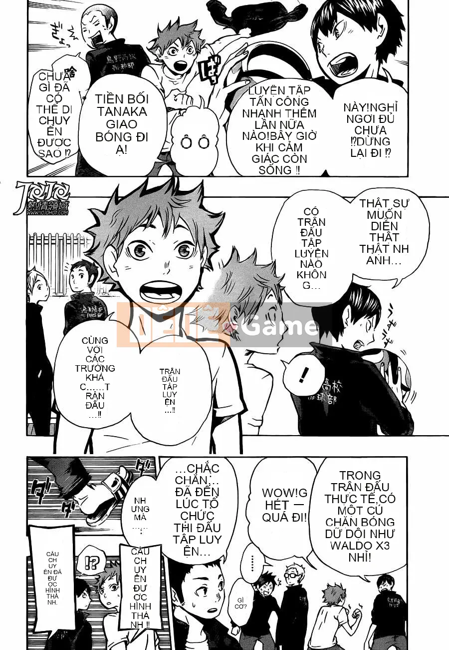 Cậu bé bóng chuyền Chương 009