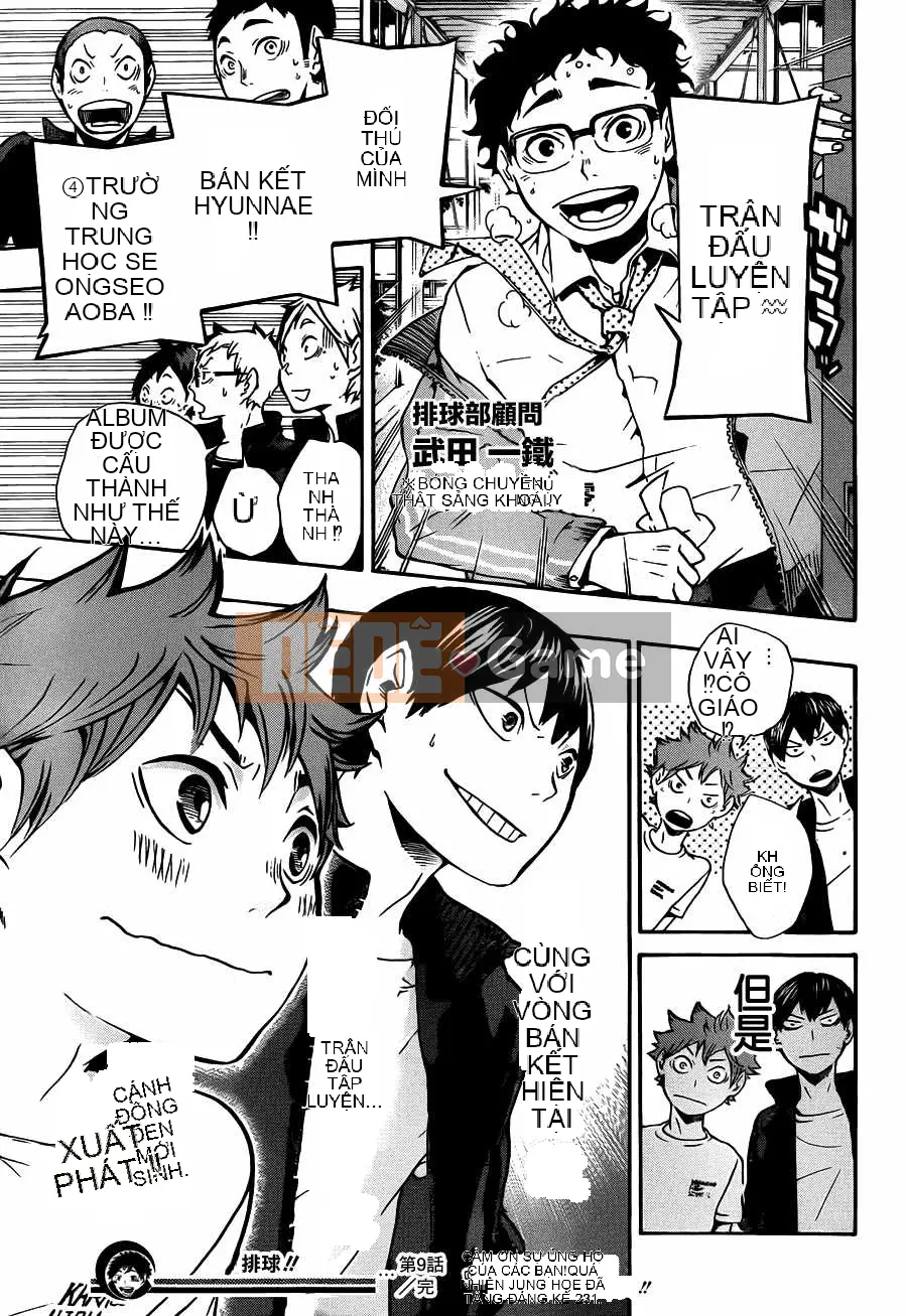 Cậu bé bóng chuyền Chương 009