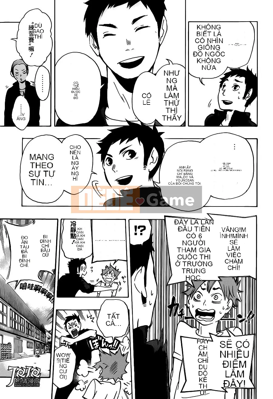 Cậu bé bóng chuyền Chương 010