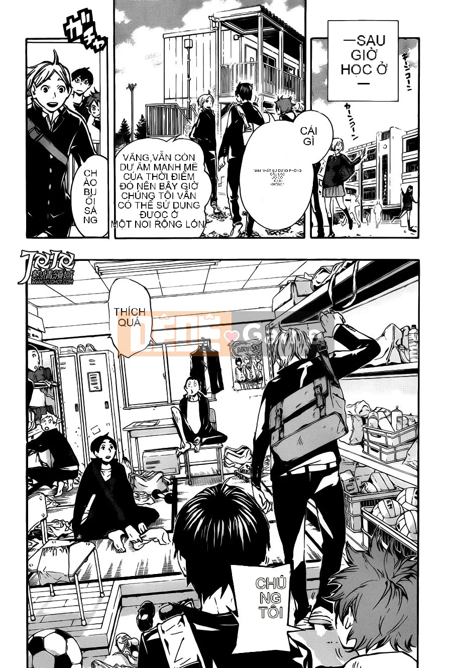 Cậu bé bóng chuyền Chương 010