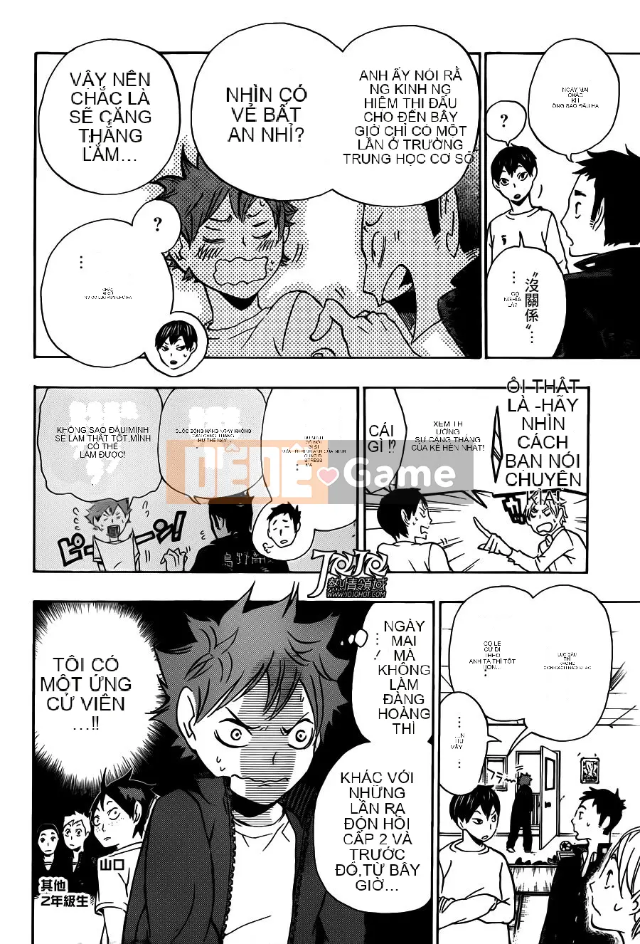 Cậu bé bóng chuyền Chương 010