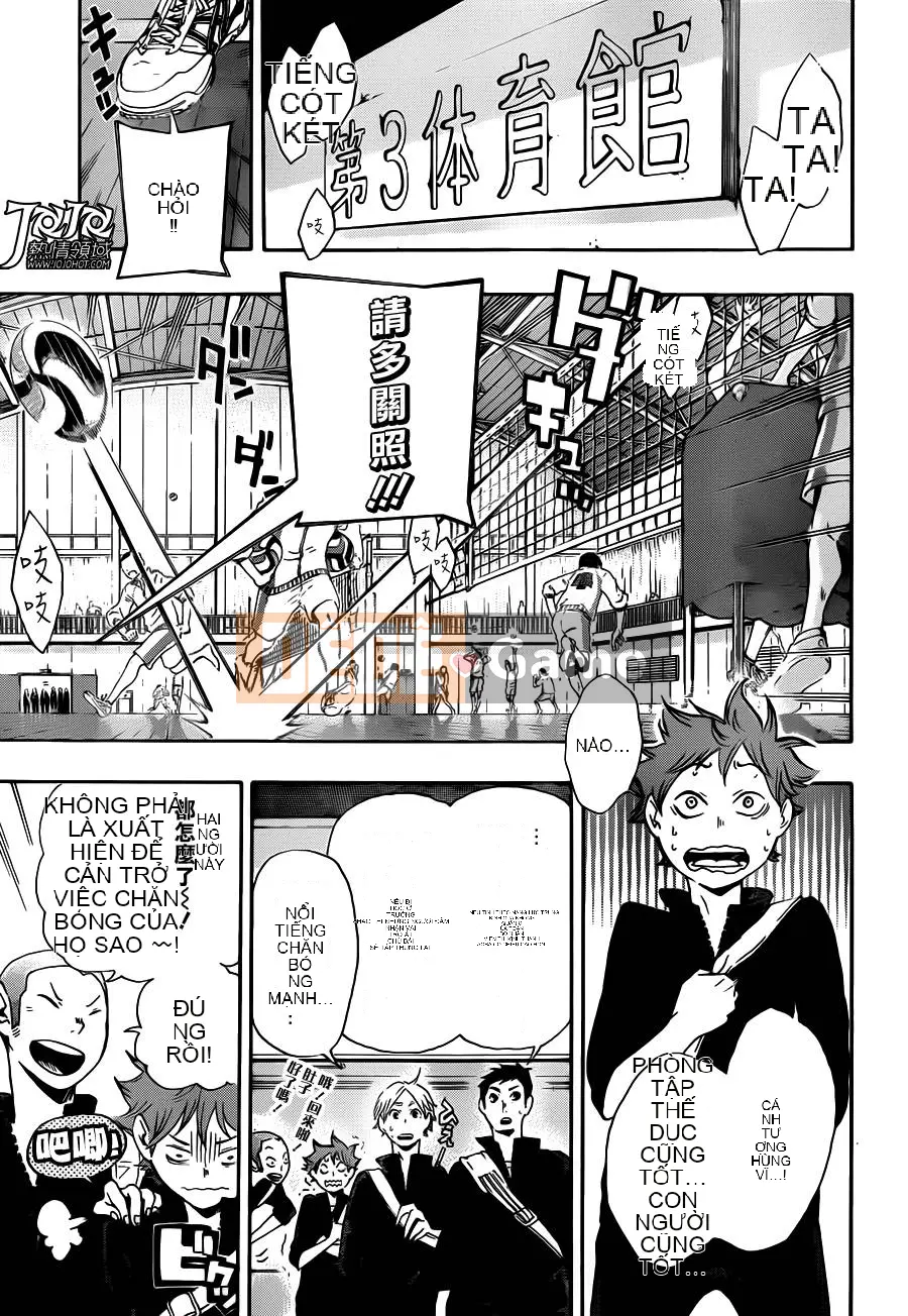 Cậu bé bóng chuyền Chương 011