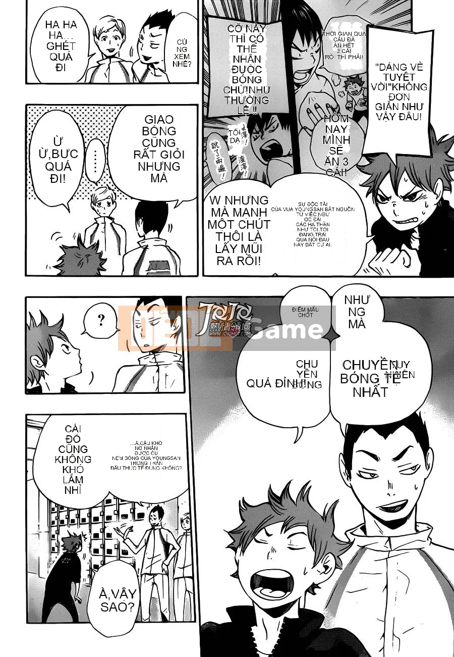 Cậu bé bóng chuyền Chương 011