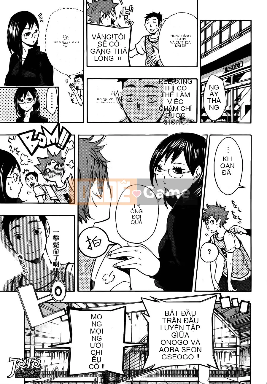 Cậu bé bóng chuyền Chương 011