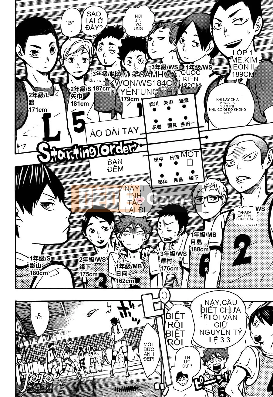 Cậu bé bóng chuyền Chương 011