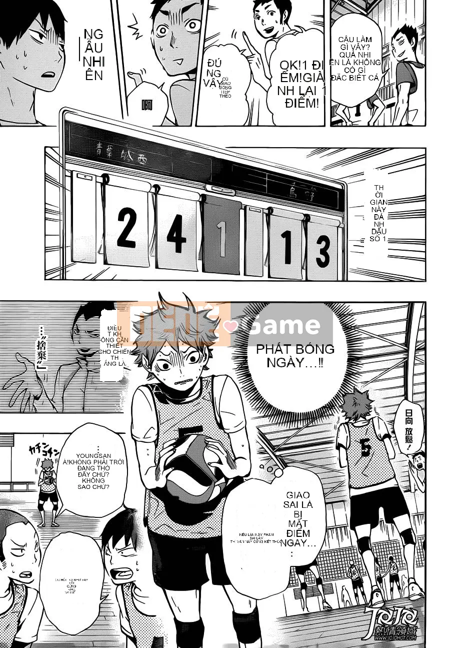 Cậu bé bóng chuyền Chương 011