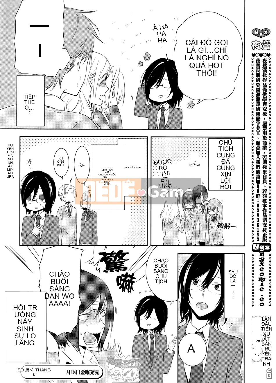 Làng Horiyomiya Chương 007