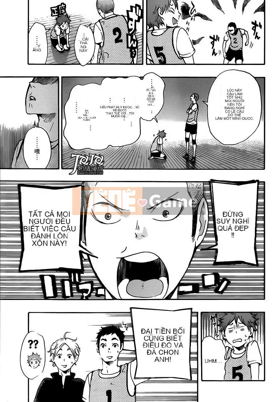 Cậu bé bóng chuyền Chương 012