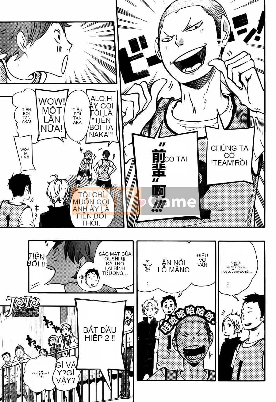 Cậu bé bóng chuyền Chương 012