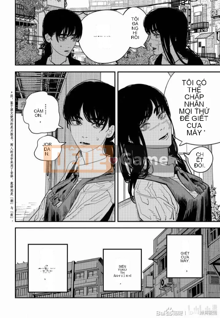 Người đàn ông cưa máy Chương 101