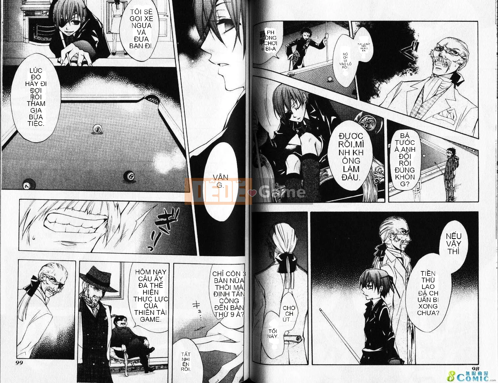 Đen Deacon Chương 001