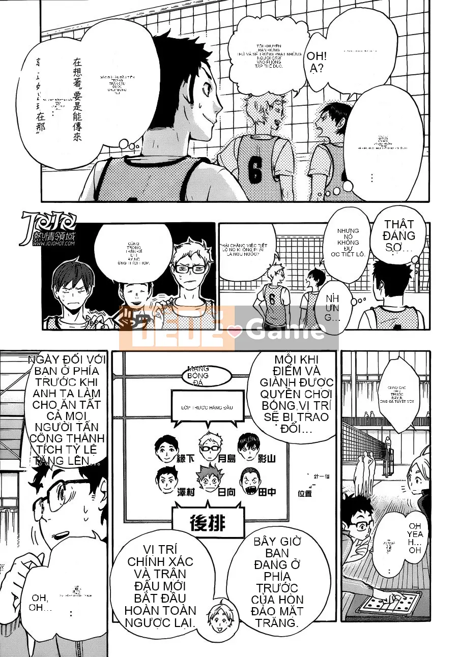 Cậu bé bóng chuyền Chương 013