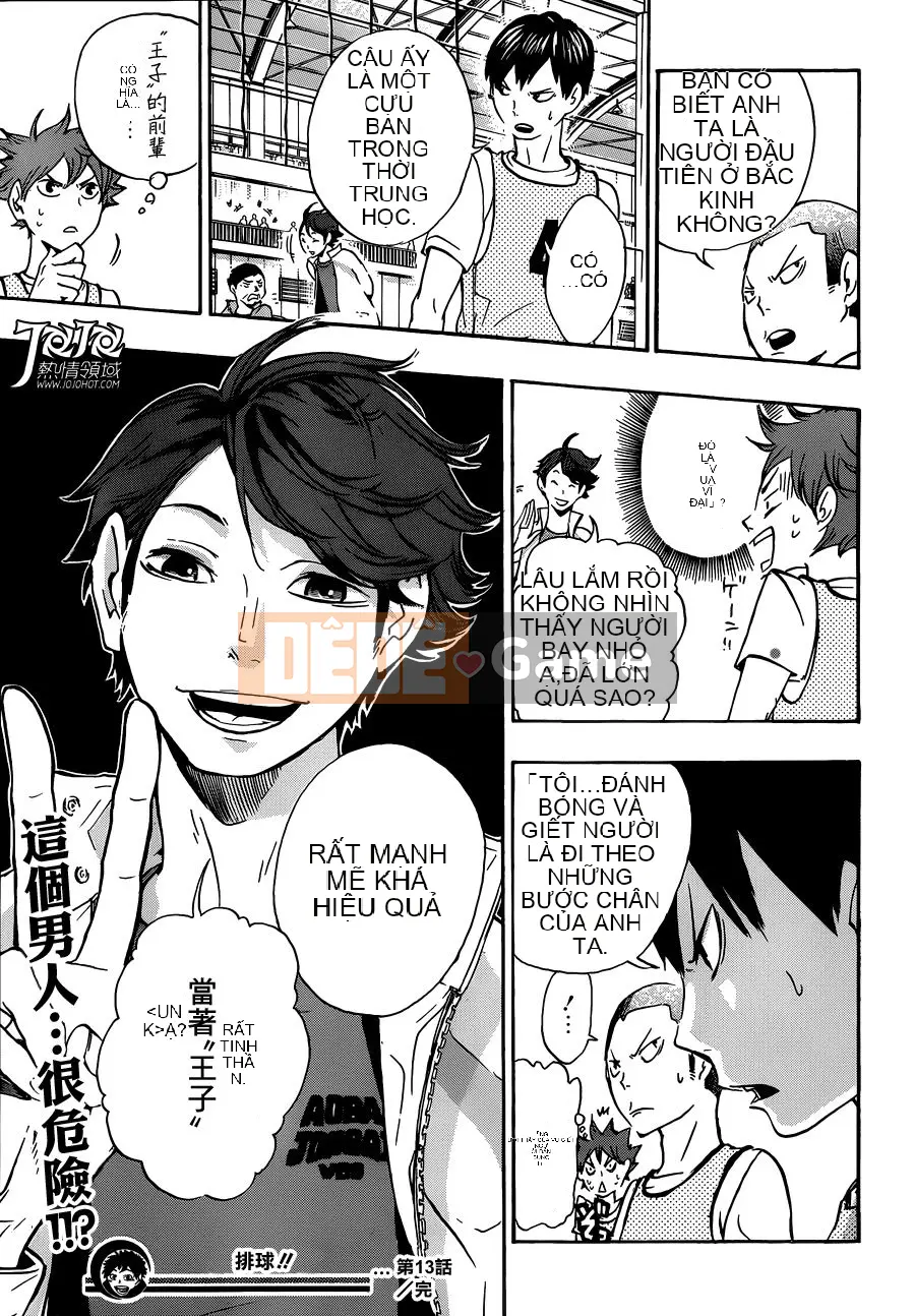 Cậu bé bóng chuyền Chương 013