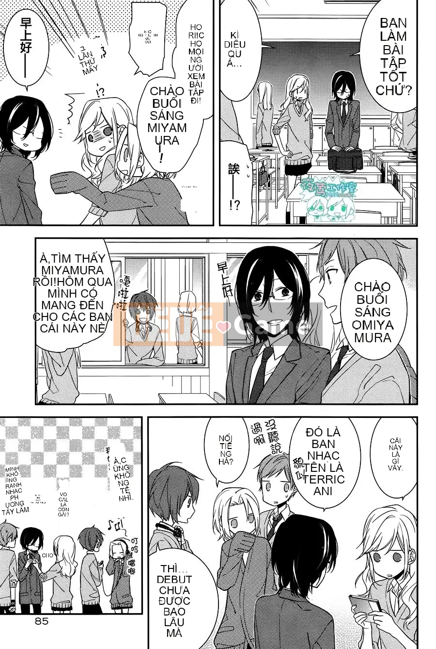 Làng Horiyomiya Chương 010