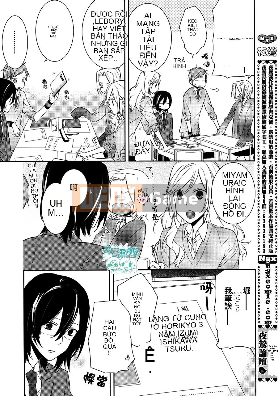 Làng Horiyomiya Chương 010