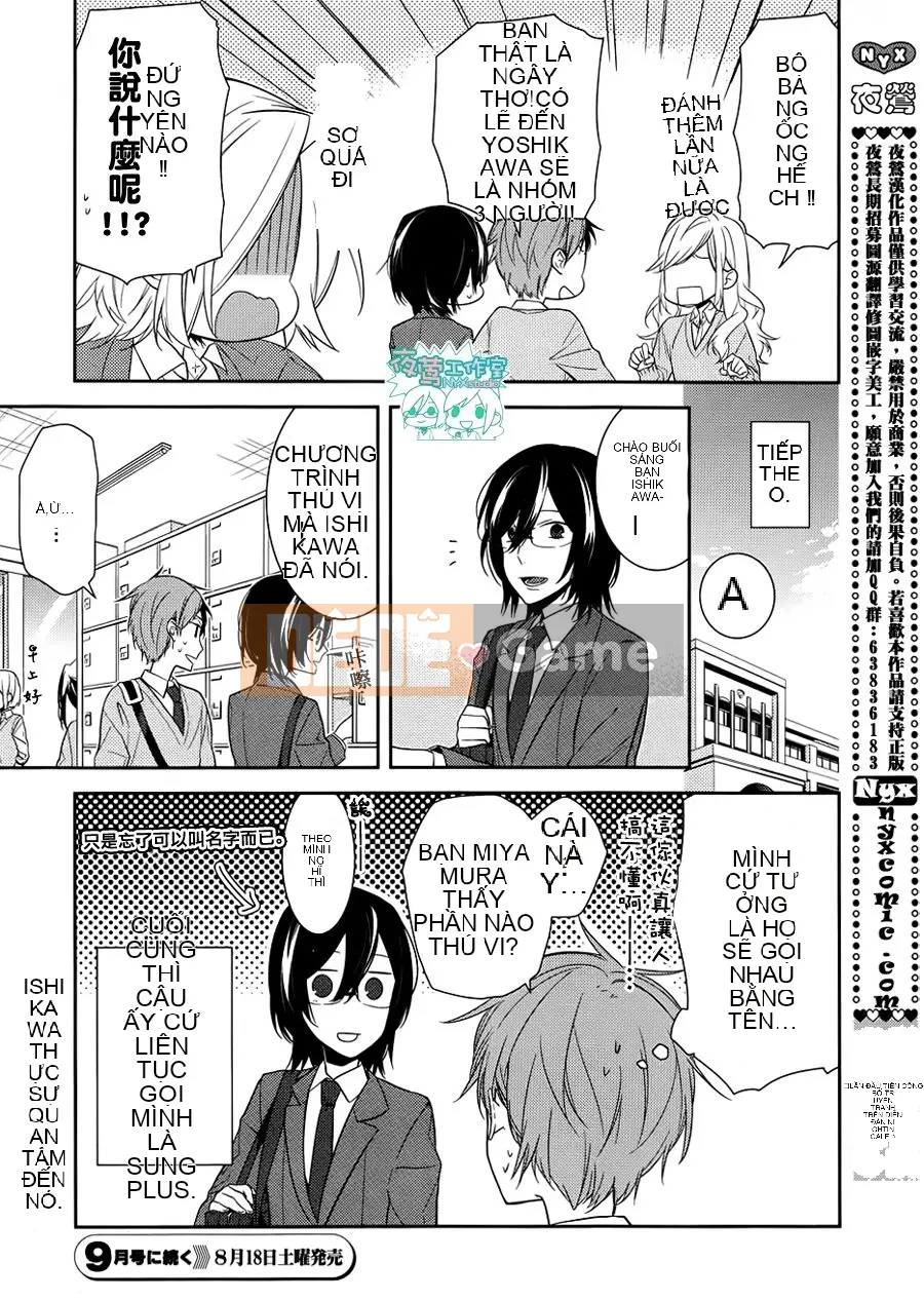 Làng Horiyomiya Chương 010