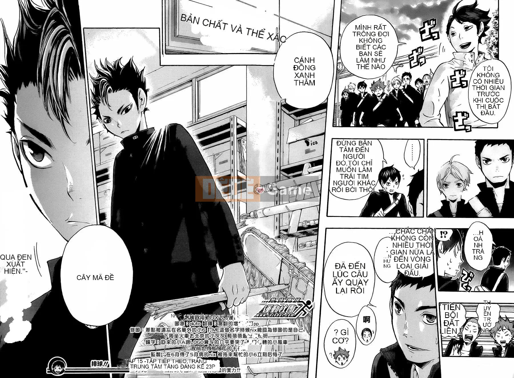 Cậu bé bóng chuyền Chương 015