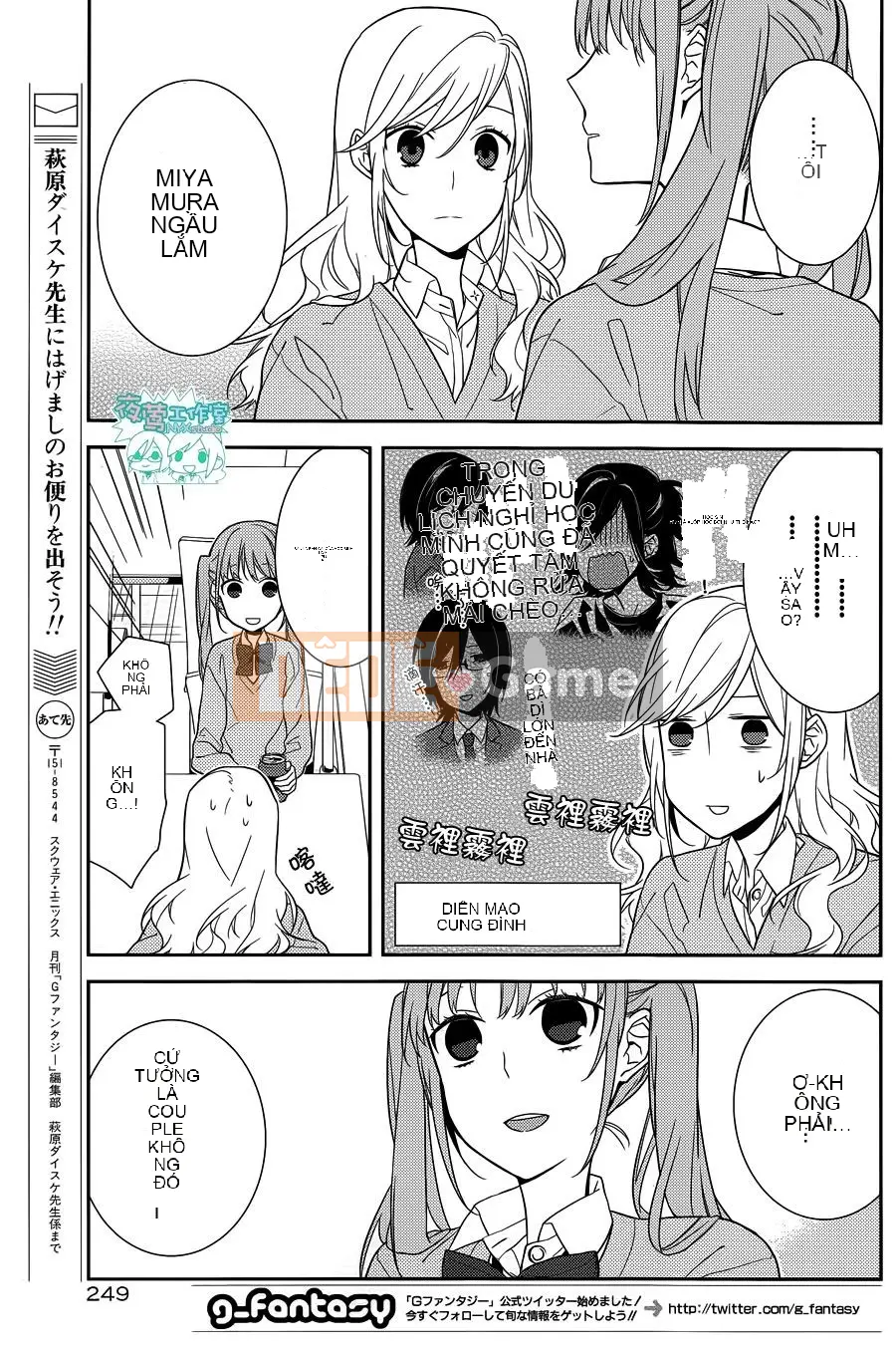 Làng Horiyomiya Chương 011