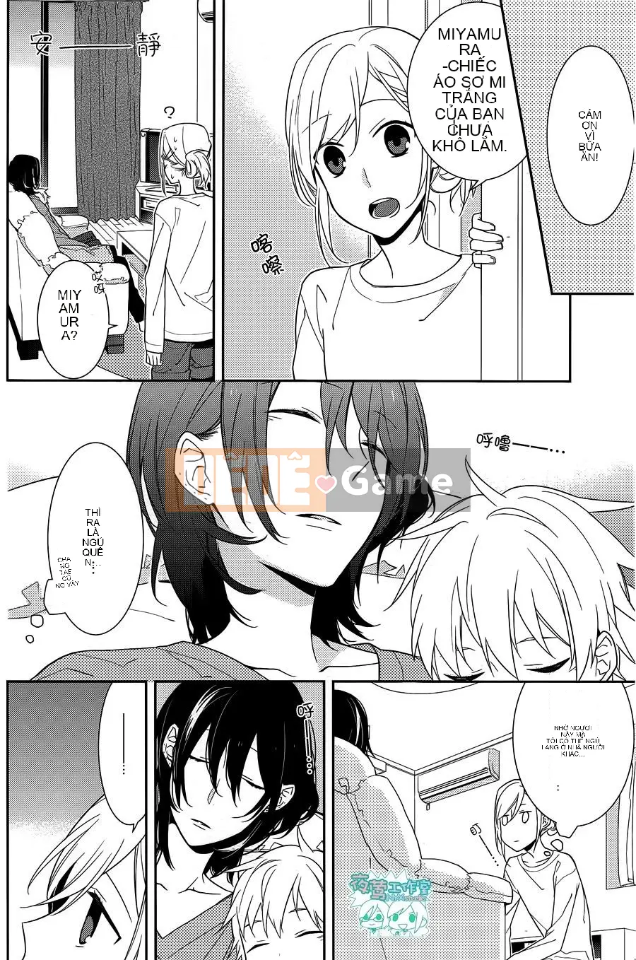 Làng Horiyomiya Chương 011