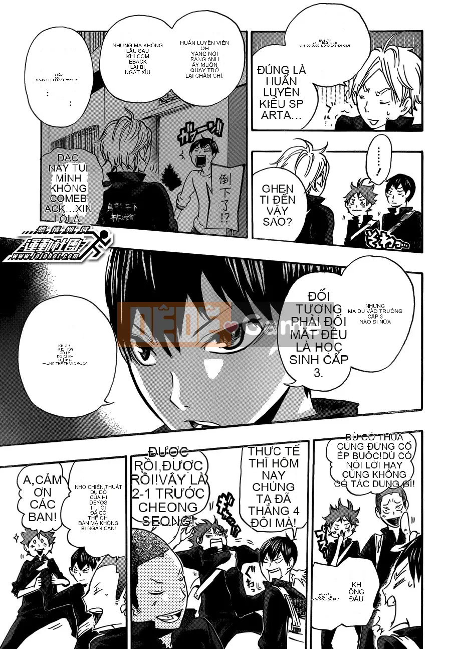 Cậu bé bóng chuyền Chương 016