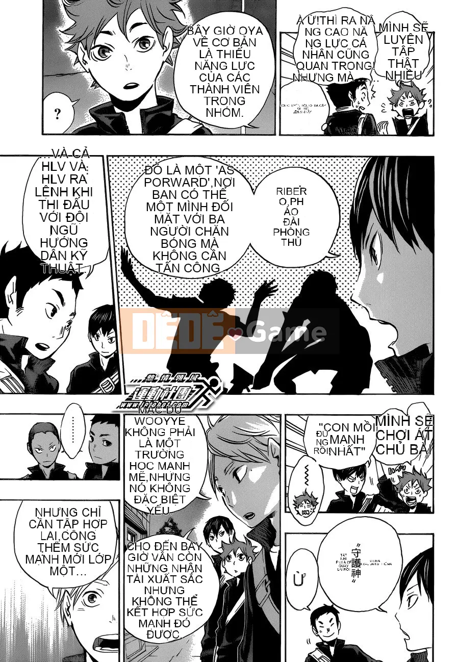 Cậu bé bóng chuyền Chương 016