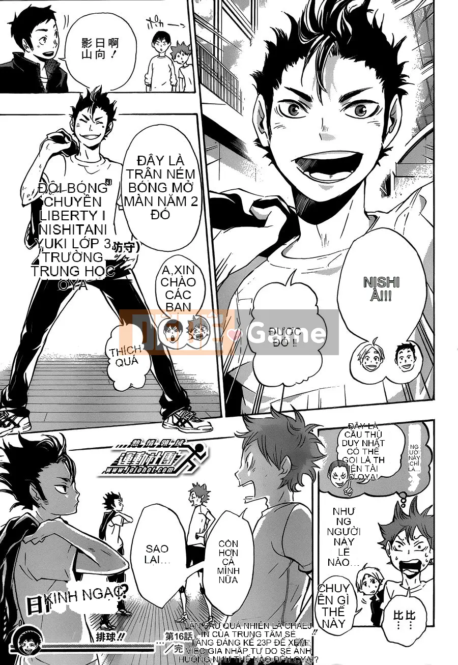 Cậu bé bóng chuyền Chương 016