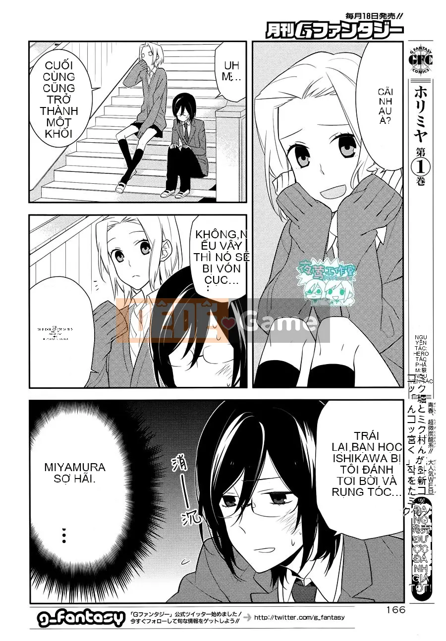 Làng Horiyomiya Chương 012