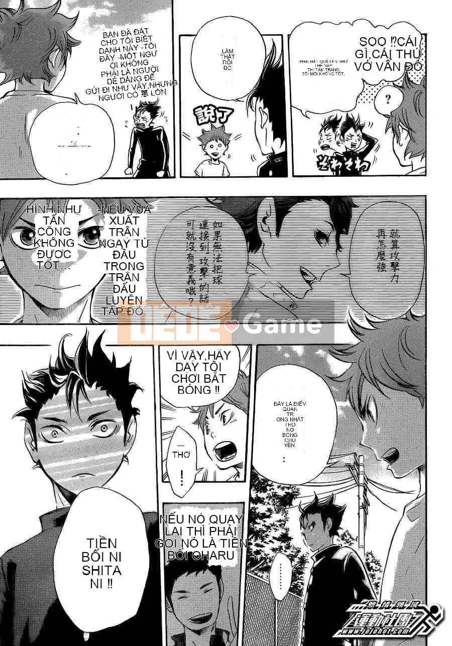 Cậu bé bóng chuyền Chương 017