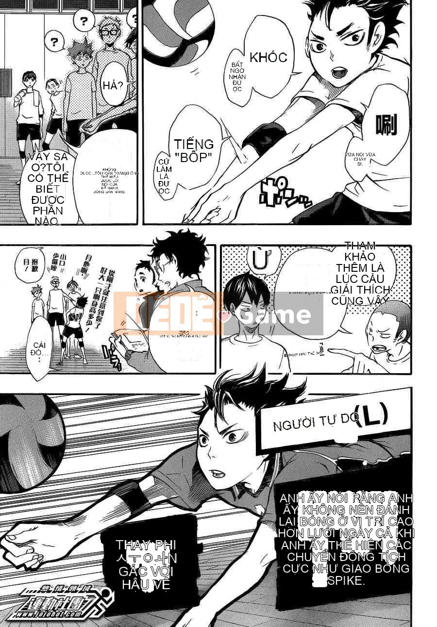 Cậu bé bóng chuyền Chương 017